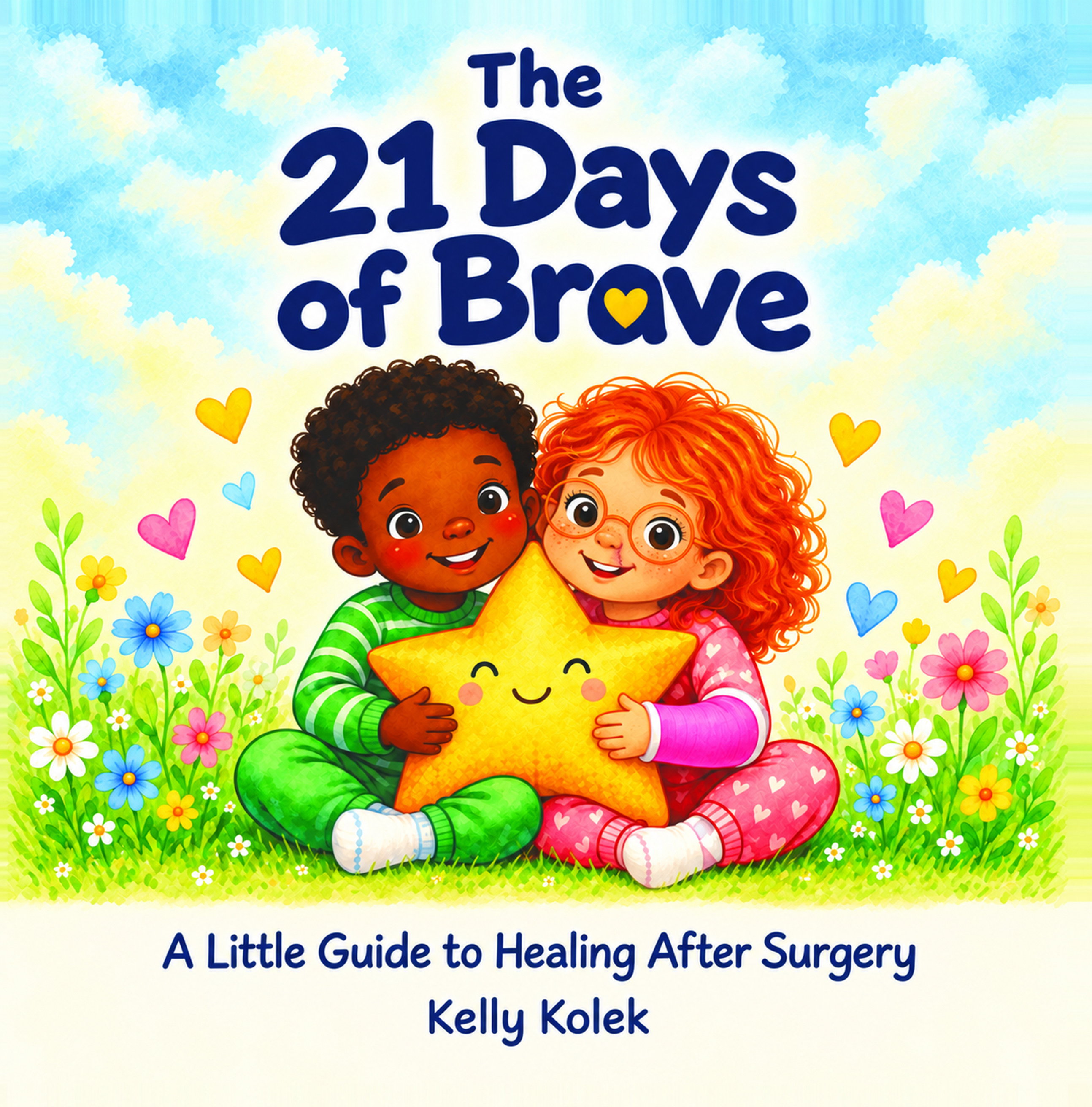 Current cover of The 21 Days of Brave: A Little Guide to Healing After Surgery by Kelly Kolek